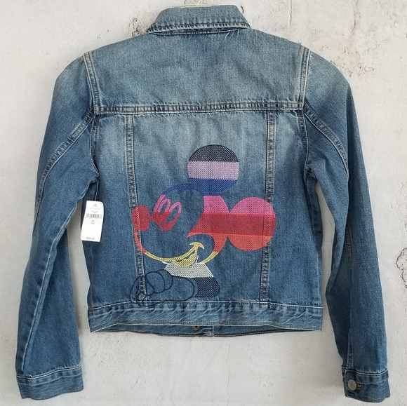gap disney denim jacket